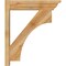 Ekena Millwork Westlake Rough Sawn Traditional Outlooker, Western Red Cedar, 6"W x 24"D x 28"H OUT06X24X28WTL01RWR - alternate 4